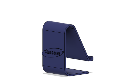 samsung telefon Kulp destek kapı ayakta durmak logo 3d print model - Mito3D