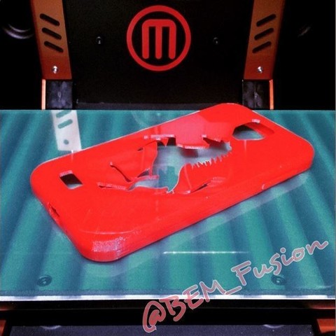 samsung s4 ferrari durumda gadget ninjaflex esnek tlphoner iphone sony 3D print model - Mito3D