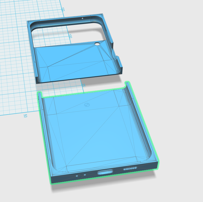 Samsung zflip3 cubierta carcasa funda 3D print model - Mito3D