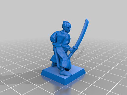 samurai utensili 3d stampa 3d print model - Mito3D