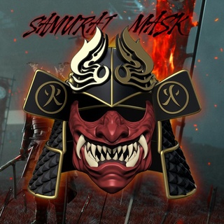 samurai casco máscara Arte cosplay anime otaku colección juego película Víspera Santos japonés ninja naruto 3d print model - Mito3D