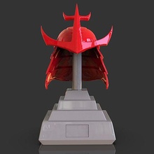 samurai helmet 3d print model - Mito3D