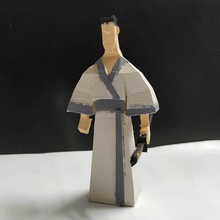 samurai jack low-poly Kunst AbbildungAbbildung 3d print model - Mito3D