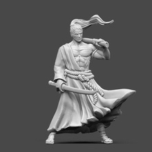 samurai ronin - 35 mm scale 3d print model - Mito3D