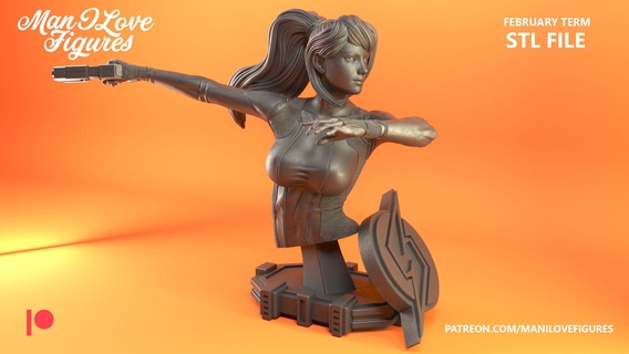 Samus terno fracasso jogos stl resina impressora esculpir fêmea 3d print model - Mito3D