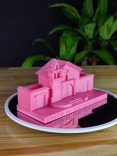 san Antonio église cali monument architecture 3d print model - Mito3D