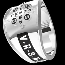 san benito çapraz takı çekicilik san-benito mücevher yüzük 3d print model - Mito3D