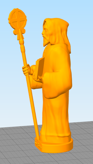 san benito santo scultura 3d print model - Mito3D