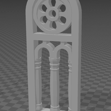 san miguel lillo lattice asturias architecture pre-romanesque oviedo church stl printable print domos3d 3d print model - Mito3D