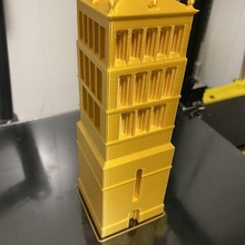 san pelayo Chiesa Torre architettura 3d print model - Mito3D