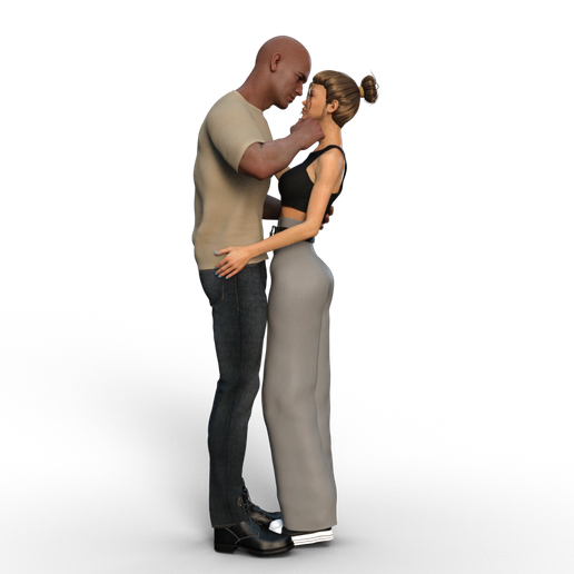 san San Valentino giorno fidanzati valentino ragazzo ragazza amante amore fidanzato fidanzata bacio amor 3D print model - Mito3D