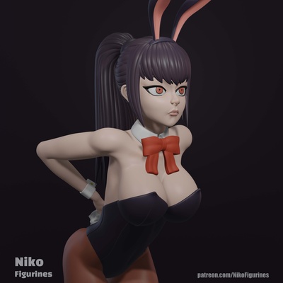 sunomiya nagatoro coniglietto ragazza anime manga waifu girl 3d print model - Mito3D