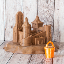 castelo de areia arquitetura balde miniatura modelo praia 3d print model - Mito3D