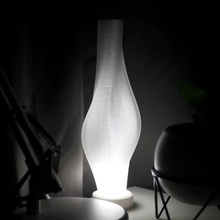 dune di sabbia vaso casa matematica arte la lampada luce ombra paralume deserto notte onda biodesign biomimetica biomimetici natura 3d print model - Mito3D