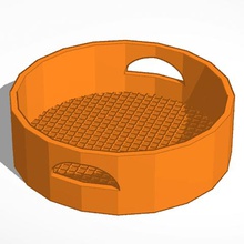 sand-Sieb tool Spielzeug 3d print model - Mito3D
