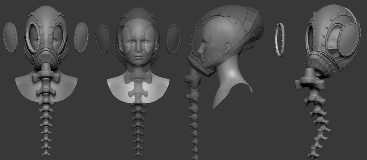 hombre arena casco stl cómic cabeza cosplay netflix personaje criatura fuente máscara 3d print model - Mito3D