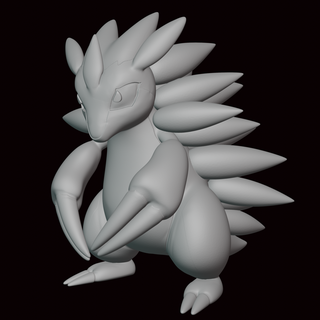 Sandschlag Pokémon Zahl Statue Videospiel Videospiele Miniatur Skulptur Fan Art Figur Kanto go 3d print model - Mito3D
