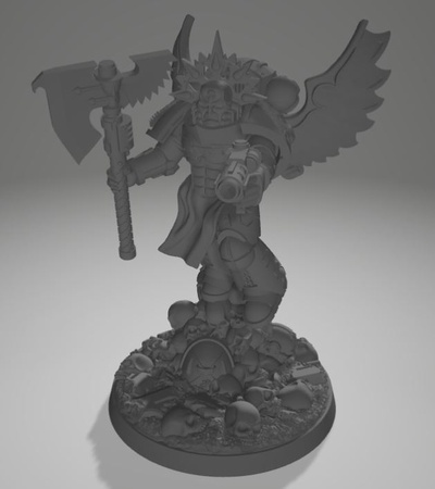 sanguine capitaine anges of sang 3d print model - Mito3D