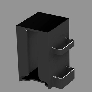 sanitario toalla bragas transatlántico almacenamiento caja f12bof wc baño mujer 3d print model - Mito3D