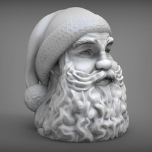 Noel Baba çeşitli mutlu hediye 3d print model - Mito3D