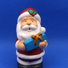 santa claus noel Natale natale allegro bambino bambini abete albero 3d print model - Mito3D