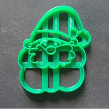 santa claus cookie cutter tool dad noel coortant short crackers saint closing kitchen cook 3d print model - Mito3D