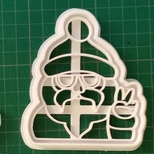 Noel Baba madde kurabiye kesici kutsal manastır 3d print model - Mito3D