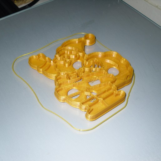santa cortador de cookie a casa idéias decoração natal ornamentos 3D print model - Mito3D