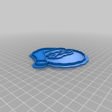 santa cortador de galletas gadget navidad la decoración cookie cookiecutter claus 3d print model - Mito3D
