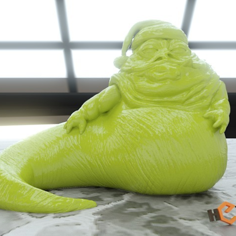 santa hutt arte 3D print model - Mito3D