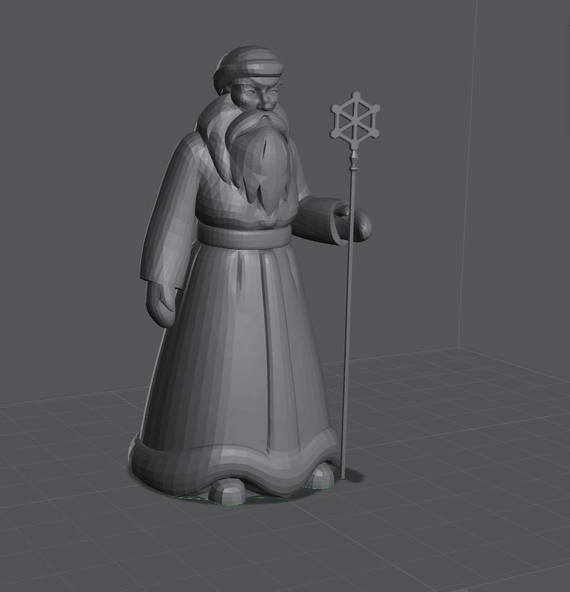 Noel Baba neşe oyun madde 3D print model - Mito3D
