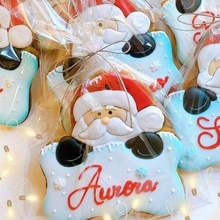 santa multi piece cookie cutter personel christmas tree year claus sleigh reindeer elf 3d print model - Mito3D