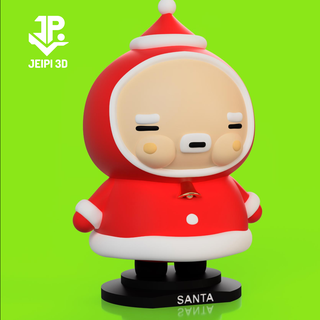santa pucca character Various saint pucca garu ninja love christmas merry christmas merry christmas years new snow art toy character anime caricature classic  3d print model - Mito3D