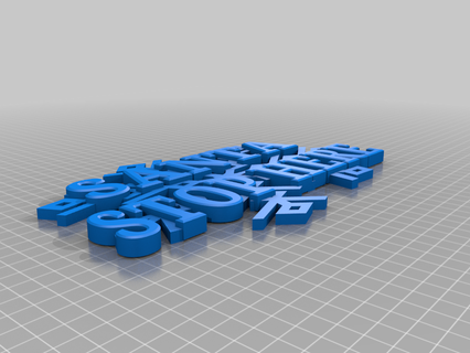 santa stop sign Tools 3d printing 3d print model - Mito3D