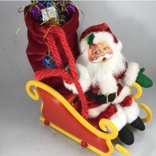 papai noel de trenó jogo controle remoto wifi 3d print model - Mito3D