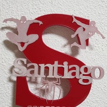 santiago porta spider man 3d print model - Mito3D