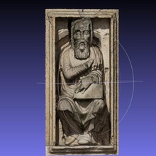 santiago adam sanat Katedral heykel taş tarar kopyaları 3d print model - Mito3D