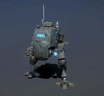 santinel - wargame Game 42k war robot hammer huge massive rpg voidwalker warforged tyrants 3d print model - Mito3D