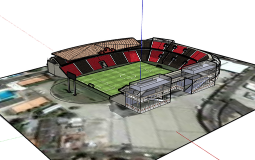 Janeiro estádio Vasco Gama 2023 futebol nfl nba mlb nhl Brasil 3d print model - Mito3D