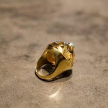 sapara ornament ring Schmuck cabochon 3d print model - Mito3D