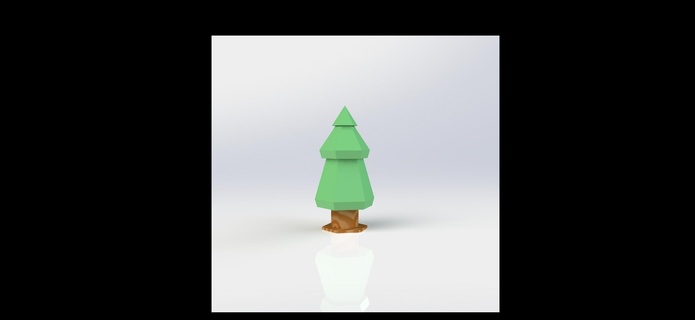 sapin vaquero abeto Navidad 3d print model - Mito3D