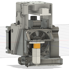 sapphire pro hemera mount tool bltouch carriage e3d twotrees 3d printer parts 3d print model - Mito3D