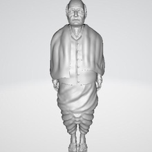 Sardar patel statua unità arte 3d print model - Mito3D