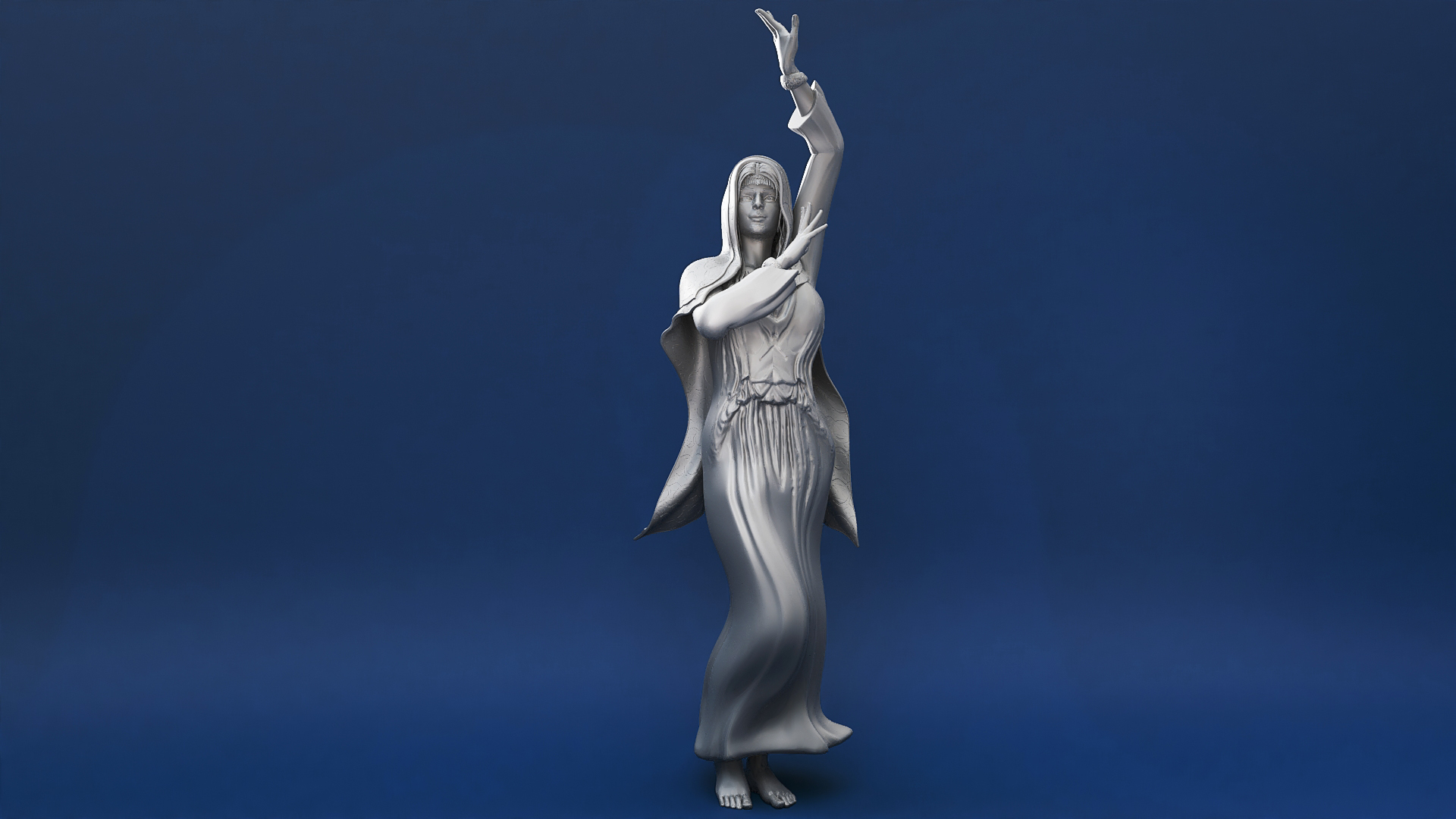 sarracen queen history knight king medieval arabs crusader warrior woman princes kingdom asia arab israel art sculptures 3D print model - Mito3D
