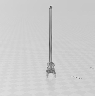 saruman Personnel playmobil bâton anneaux Hobbit 3d print model - Mito3D