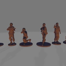 sas Soldat Spielzeug poly 3d print model - Mito3D