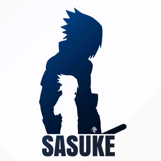 Sasuke arte Sasuke naruto uchia 3d print model - Mito3D