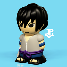 sasuke chibi character naruto shippuden anime gadget japan toy uchiha clan sharingan 3d print model - Mito3D