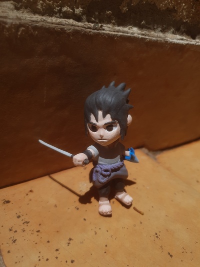 sasuke chibi figura uchiha naruto anime giocattolo carina 3d print model - Mito3D