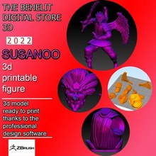 Sasuke Susanoo 3d print model - Mito3D